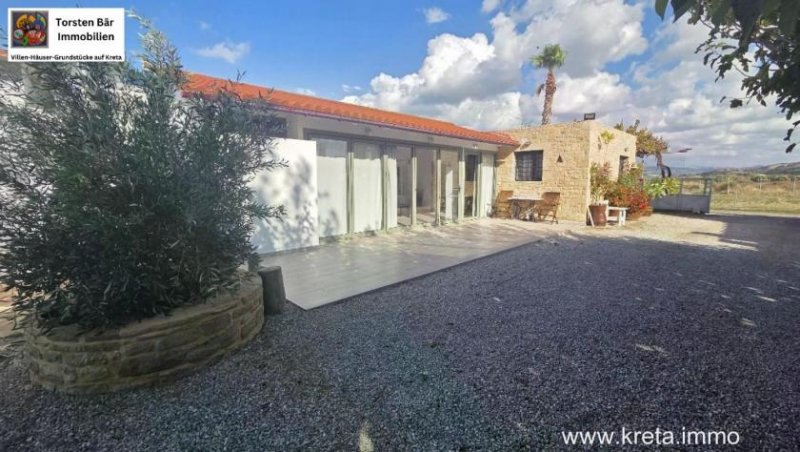 Afrathia Kreta, Afrathia Villa in Meeresnähe (400m) Ein Zuhause, das atmet Ebenerdig und barrierefrei, Haus kaufen